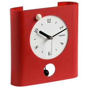 NORI玄关桌面摆件时钟摆台式座钟创意艺术钟表客厅家居轻奢装饰品