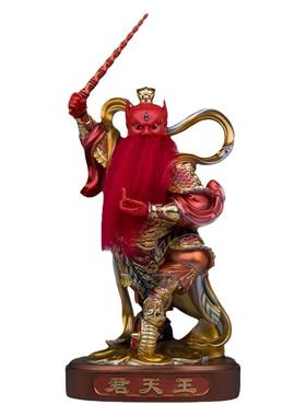 树脂祝福桌面王灵官神像摆件