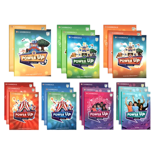 原版进口Power Up预备1 2 3 4 5 6级剑桥英语英文原版教材国际少儿英语教材英国小学YLE剑桥少儿考试词汇语法英文教程青少版