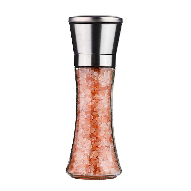 玫瑰盐研磨器海盐粗盐黑胡椒磨粉调味瓶罐/调料研磨器