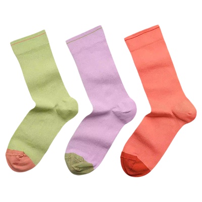 BonneMaison法国高端中袜素色款