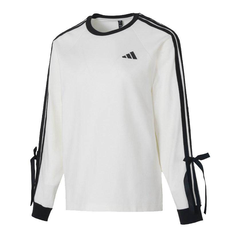 Adidas阿迪达斯女装2026春季新款DANCE LS TEE2休闲长袖T恤KG3859