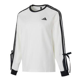 Adidas阿迪达斯女装2026春季新款DANCE LS TEE2休闲长袖T恤KG3859