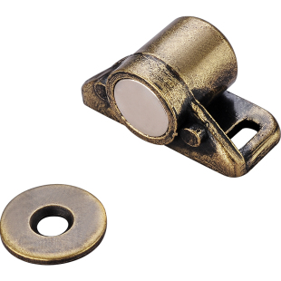 柜门磁吸锁扣卡扣磁碰衣柜强磁橱门吸门碰珠锁门扣磁铁抽屉吸合器