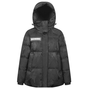 波司登2025冬季爆款羽绒服女轻奢户外极寒短款连帽防风鹅绒服外套