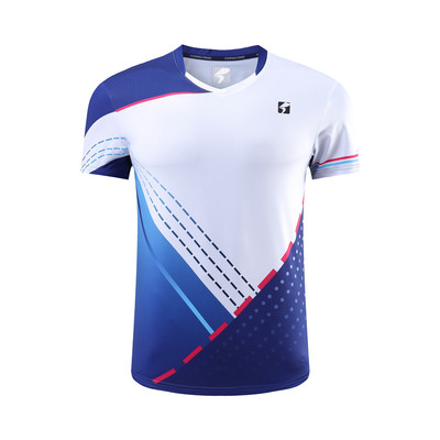 羽毛球服运动套装男女修身短袖