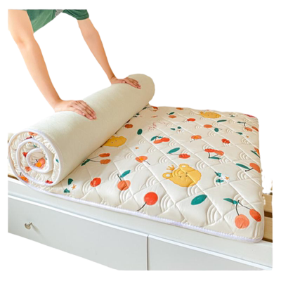 100%纯棉面料儿童床垫软硬适中