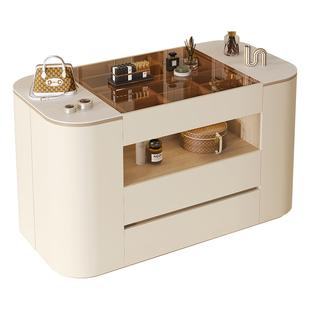 首饰中岛台柜衣帽间卧室落地展示柜家用现代简约双面储物斗柜K29