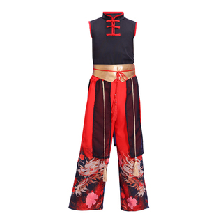 六一儿童演出服雪龙吟武术服中国风古典舞走秀国潮风爵士舞打鼓服