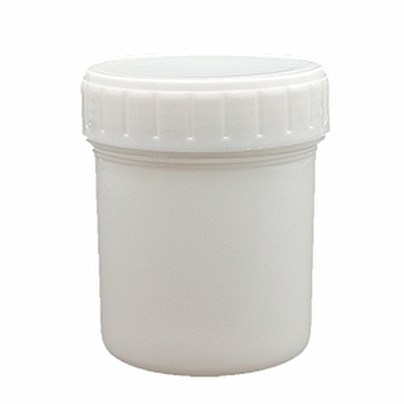 PP125ml/毫升塑料直身瓶直口罐 塑料桶 饵料瓶 锡膏瓶 宽口带内盖