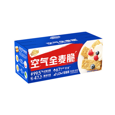 西麦全麦脆麦片即食高纤饱腹