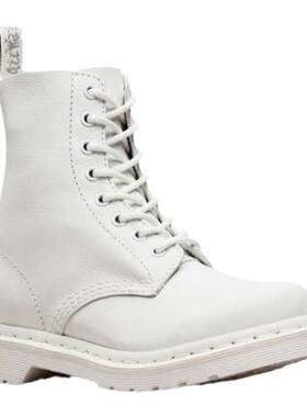 dr．martens女马丁靴低跟方跟