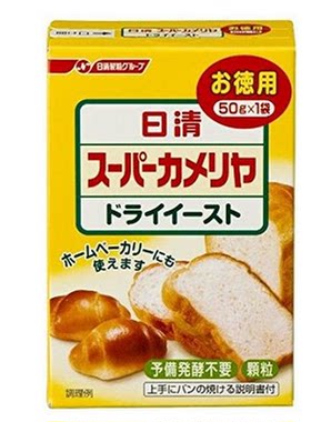 日本日清酵母面包馒头发酵粉50g