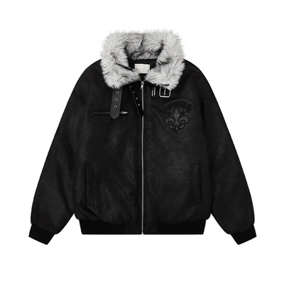 【赠运费险】座山雕夹克棉服