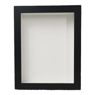 简约中空立体相框公仔收纳框玩偶展示框摆台手工相框客厅装饰框