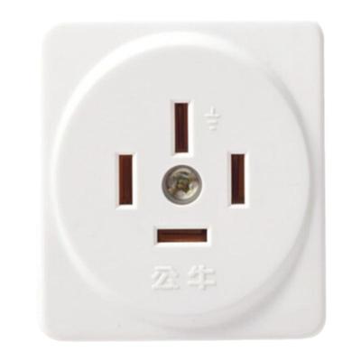 公牛工业三相16a四脚32A接线板