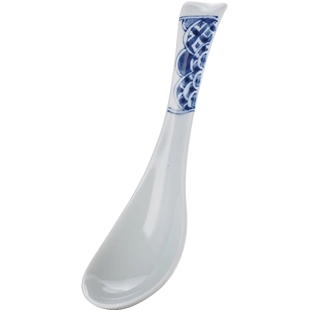 蓝凛堂日本进口勺子陶瓷汤勺拉面勺日式勺调羹家用饭勺汤匙餐具