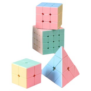 魔方二三阶全套磨方2级3介学生初学者儿童智力模仿玩具摩麾益学生