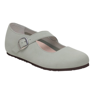 BIRKENSTOCK勃肯绒面革芭蕾舞鞋