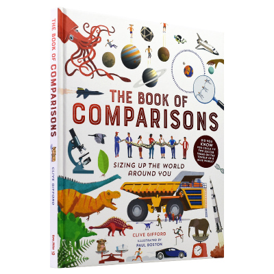 The Book of Comparisons 比较之书 儿童科学数学单位测量度量启蒙 2018年塞恩斯伯里儿童图书奖 英文原版进口图书