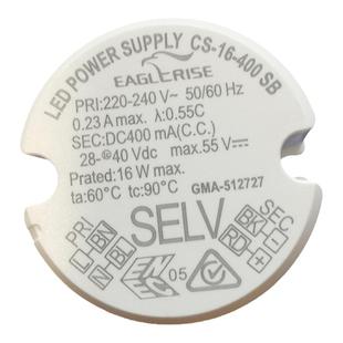 伊戈尔LED驱动圆形防水恒流电源Driver筒灯镇流器16W内置变压控制