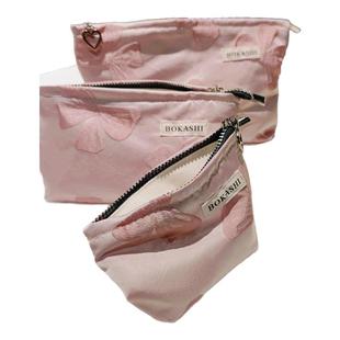 粉色小清新高奢化妆包女便携式大容量2025新款高级感外出收纳包