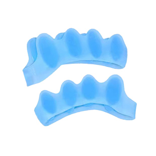 硅胶五指脚趾矫正器分趾器可穿鞋拇指外翻分趾器脚趾重叠分离器女