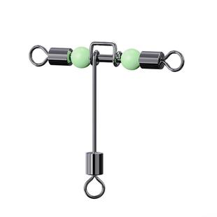 海钓船钓8八字环三叉转环连接器分叉器三通路亚别针钓鱼T型连接环