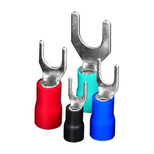 SV预绝缘端子冷压接线端子压线耳接线鼻叉型Y型接线端子线压接头