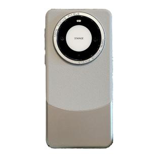 拓岚 适用华为mate60pro+新款手机壳mate80高级感皮质mate70pro金属拼接mate80pro情侣纯色mate40/50防摔套女