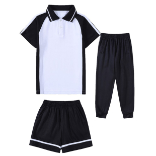 顺德区小学生校服新款佛山市夏装短袖男女套装春秋长短裤冬装长袖