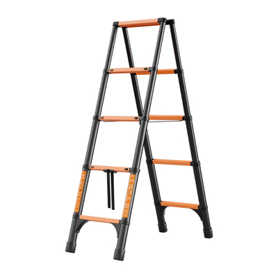 禄泰五六步梯子家用折叠伸缩梯