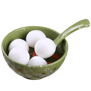 仿真汤圆模型元宵甜品假汤团食品食材模具影视拍摄一碗大汤圆道具