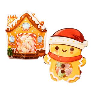 圣诞节礼包袋卡通手提自封袋分装袋可爱包装袋子儿童零食糖果饼干