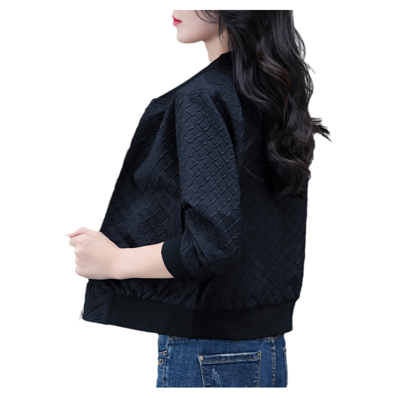 小香风外套女春秋款秋季女士短外套2025新款棒球服小个子夹克早秋