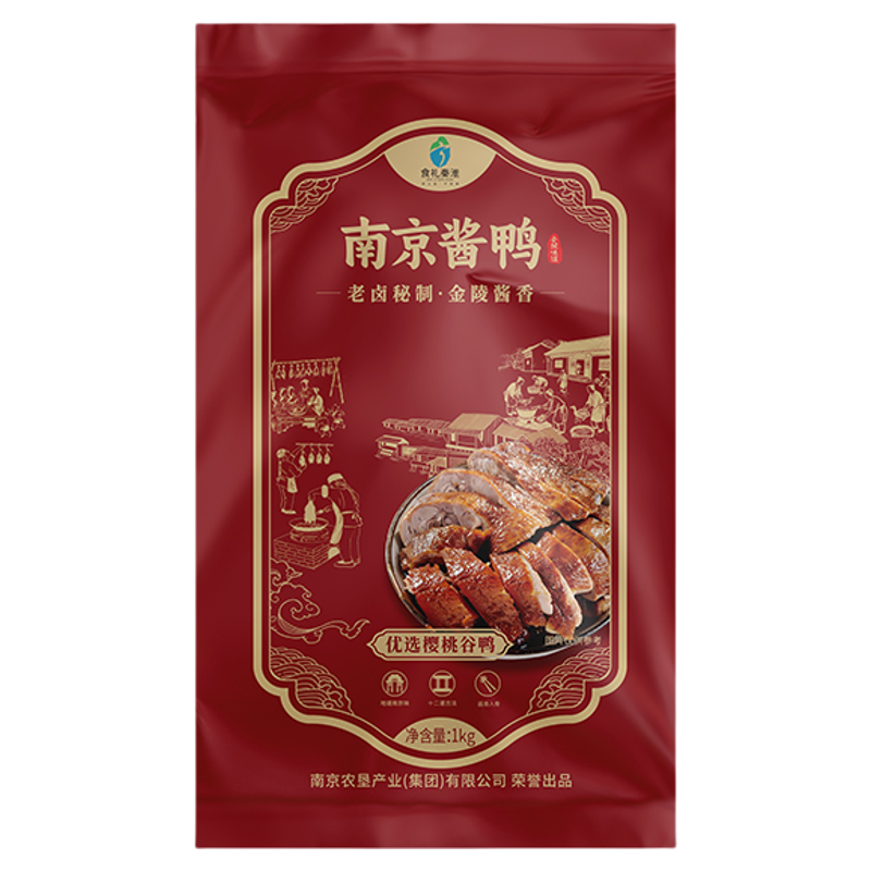 食礼秦淮南京特产酱鸭整只1kg