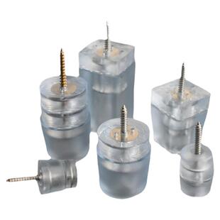 家具茶几沙发桌脚垫静音耐磨方形凳腿套椅子保护防滑脚钉增高橡胶