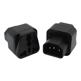 C14接口转国标10A插座品字C13转换插头PDU/UPS服务器机箱 WD-320