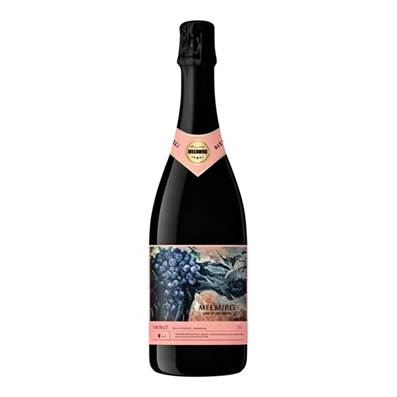 墨尔堡甜红无醇起泡酒