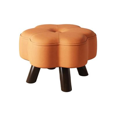 小凳子家用实木创意花朵小板凳