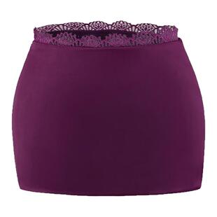 怪力酱 法式蕾丝缎面a字半身裙女夏季高级感低腰辣妹短款包臀裙子