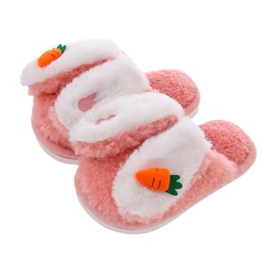 秋冬季保暖亲子家用儿童棉拖鞋