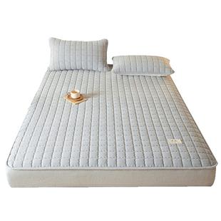 加厚牛奶绒大豆夹棉床笠单件冬季珊瑚绒床罩床垫保护罩全包床单套