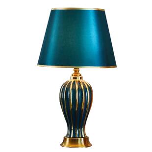 轻奢北欧现代简约陶瓷台灯客厅沙发边角几卧室床头灯温馨浪漫欧式