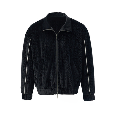 GLB满印压花丝绒休闲套装