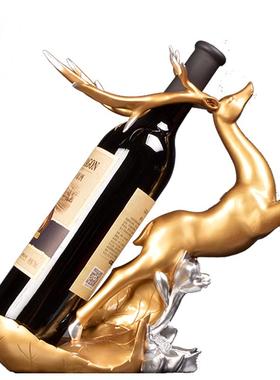 北欧创意家用客厅轻奢高档红酒架