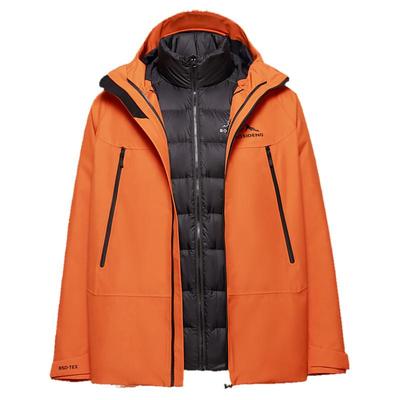波司登户外运动短款连帽羽绒服