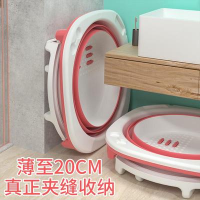 泡澡桶大人可折叠浴桶浴缸加高儿童沐浴盆全身圆形洗澡桶家用折叠