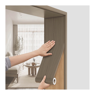 加厚门框包边贴木纹贴纸旧门边框遮丑翻新装饰条自粘门套破损修补