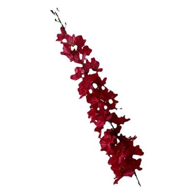 高档红色系仿真花中式婚庆婚礼堂